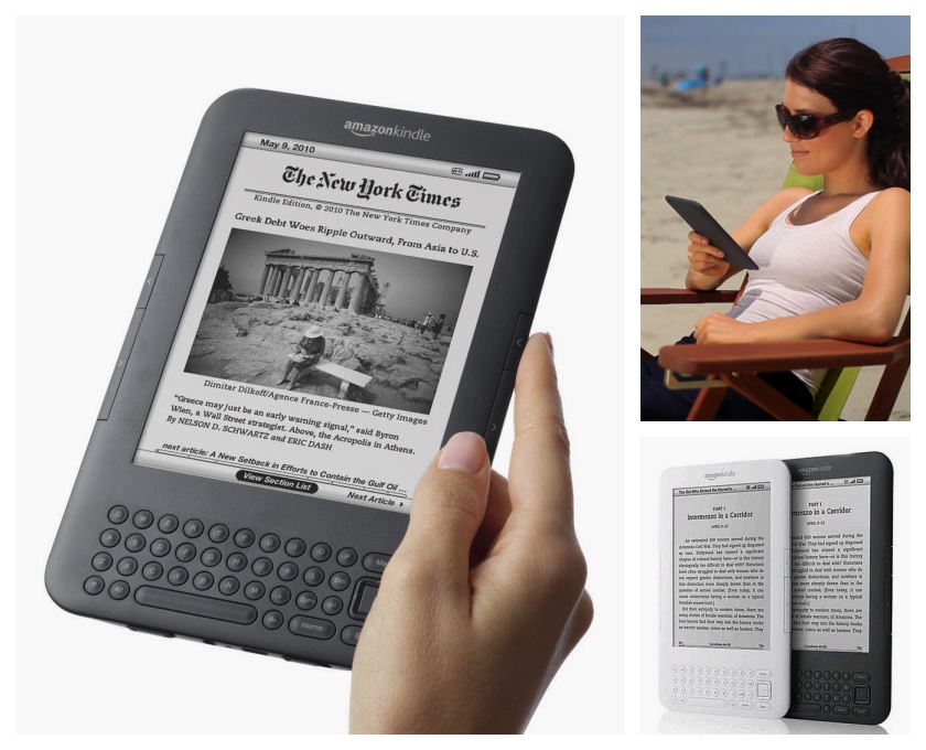 3rd-generation Amazon Kindle started shipping on August 27, 2010