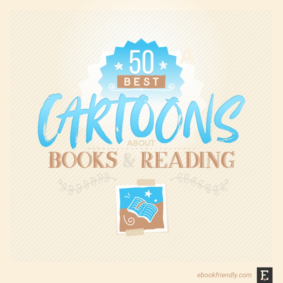 50 best cartoons about books reading libraries