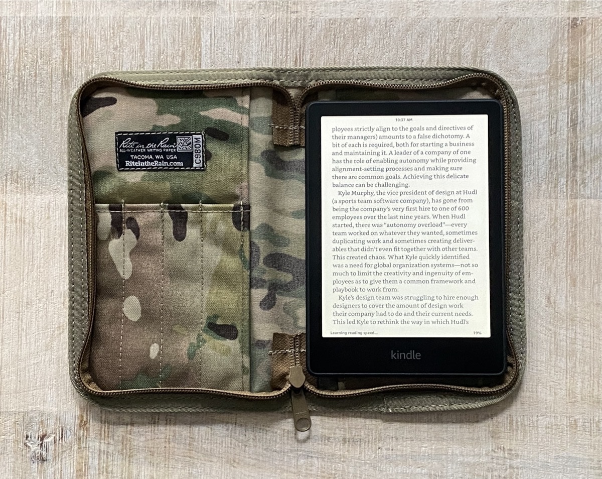 Alternative Kindle Paperwhite 5 6.8-inch zipper sleeve