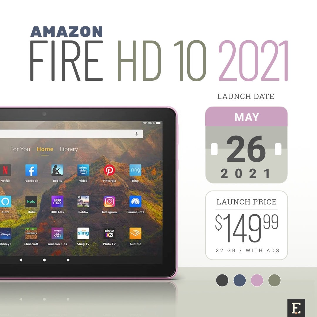 Amazon Fire HD 10 (2021 release) – full specs and  major improvements