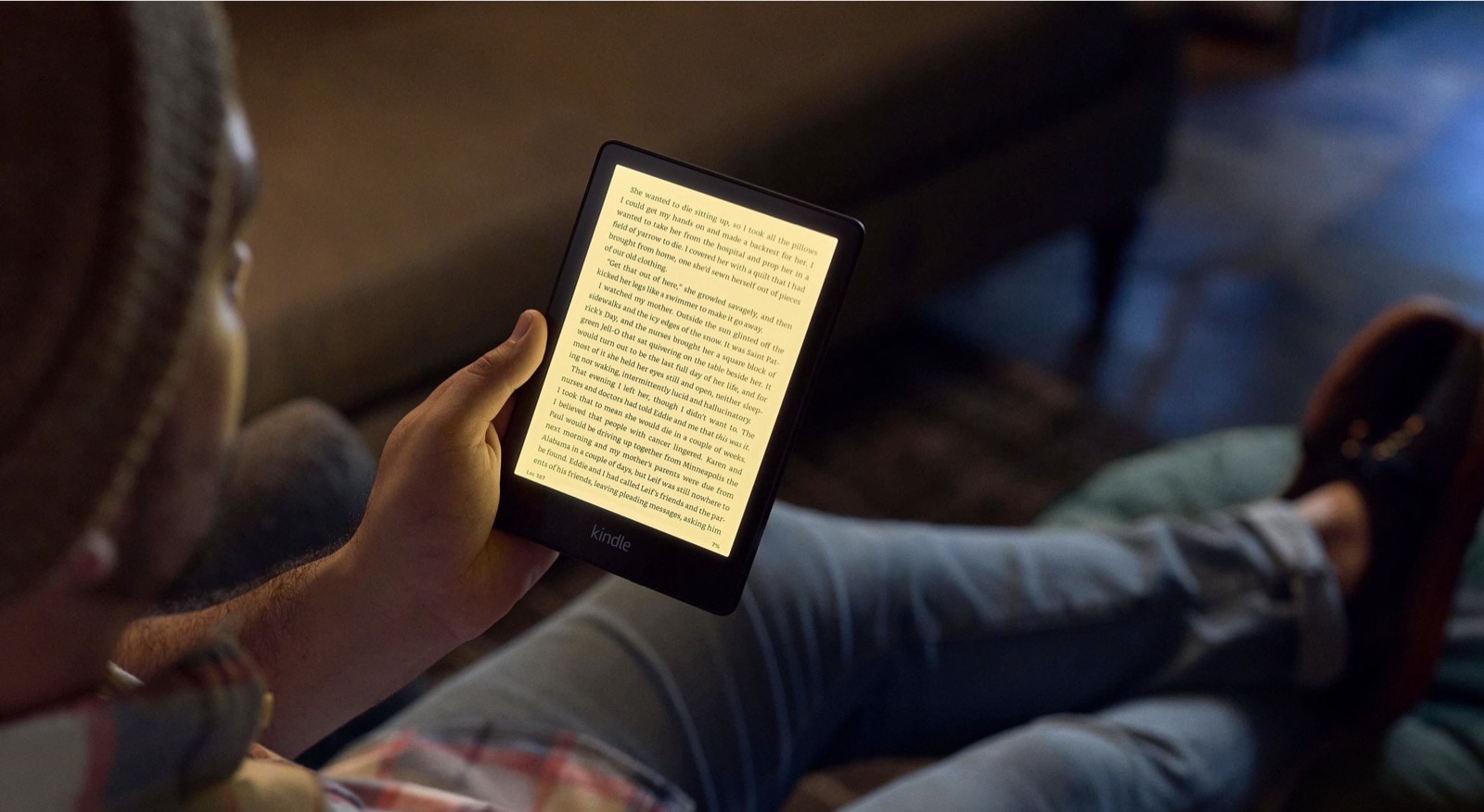 Amazon Kindle Paperwhite 6.8 with warm light