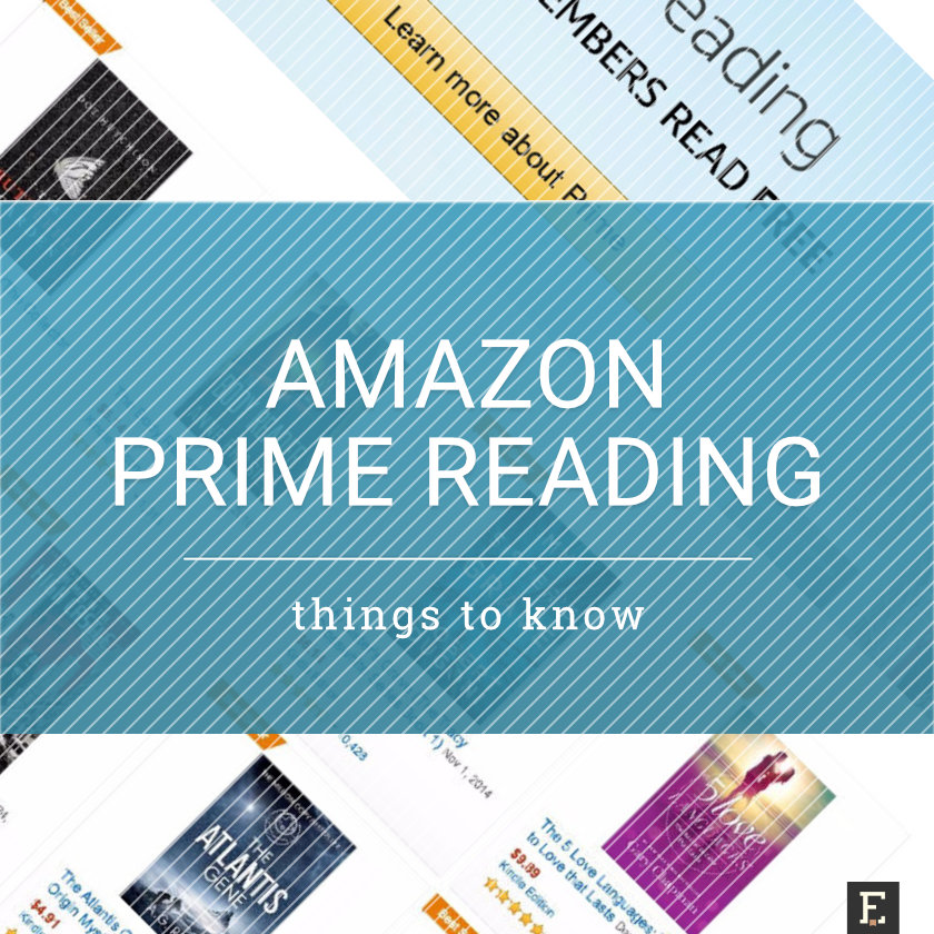 Amazon Prime Reading – most important things to know
