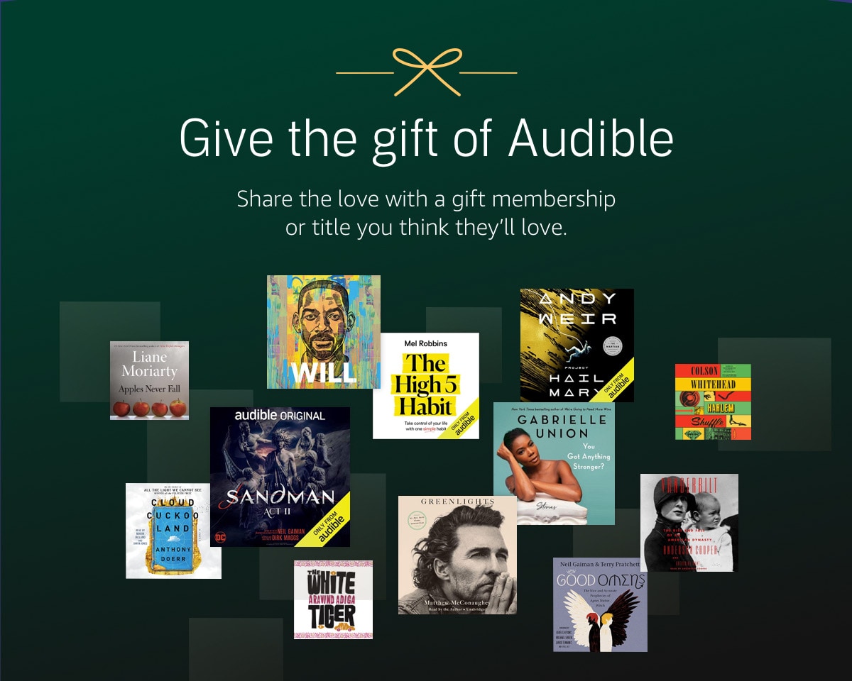 Audible membership - gifts for Kindle users