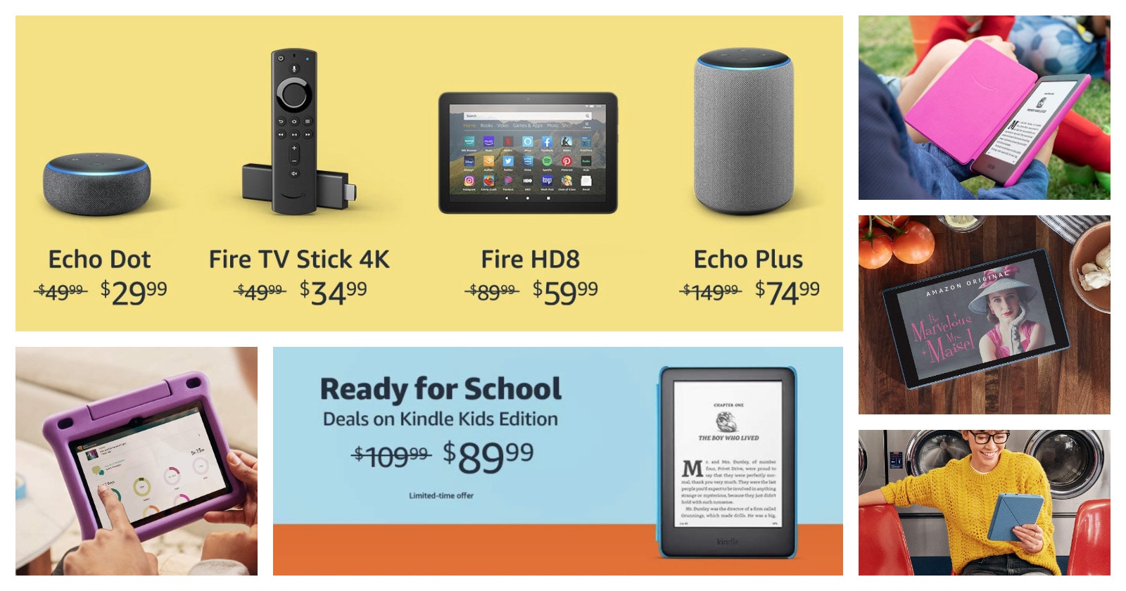 Back-to-school 2020: save even $50 on Kindle or Fire