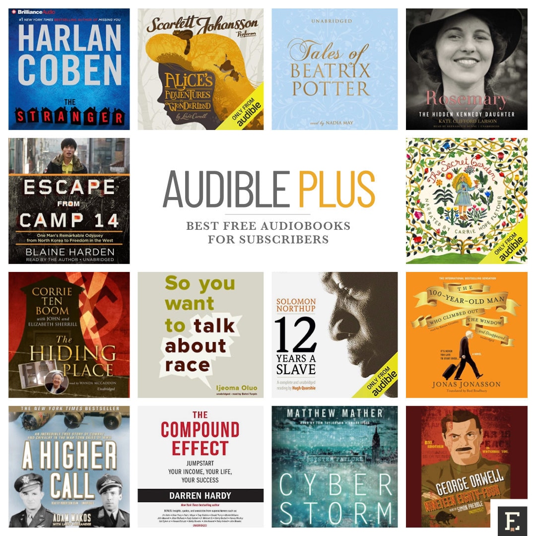 Best Audible Plus audiobooks