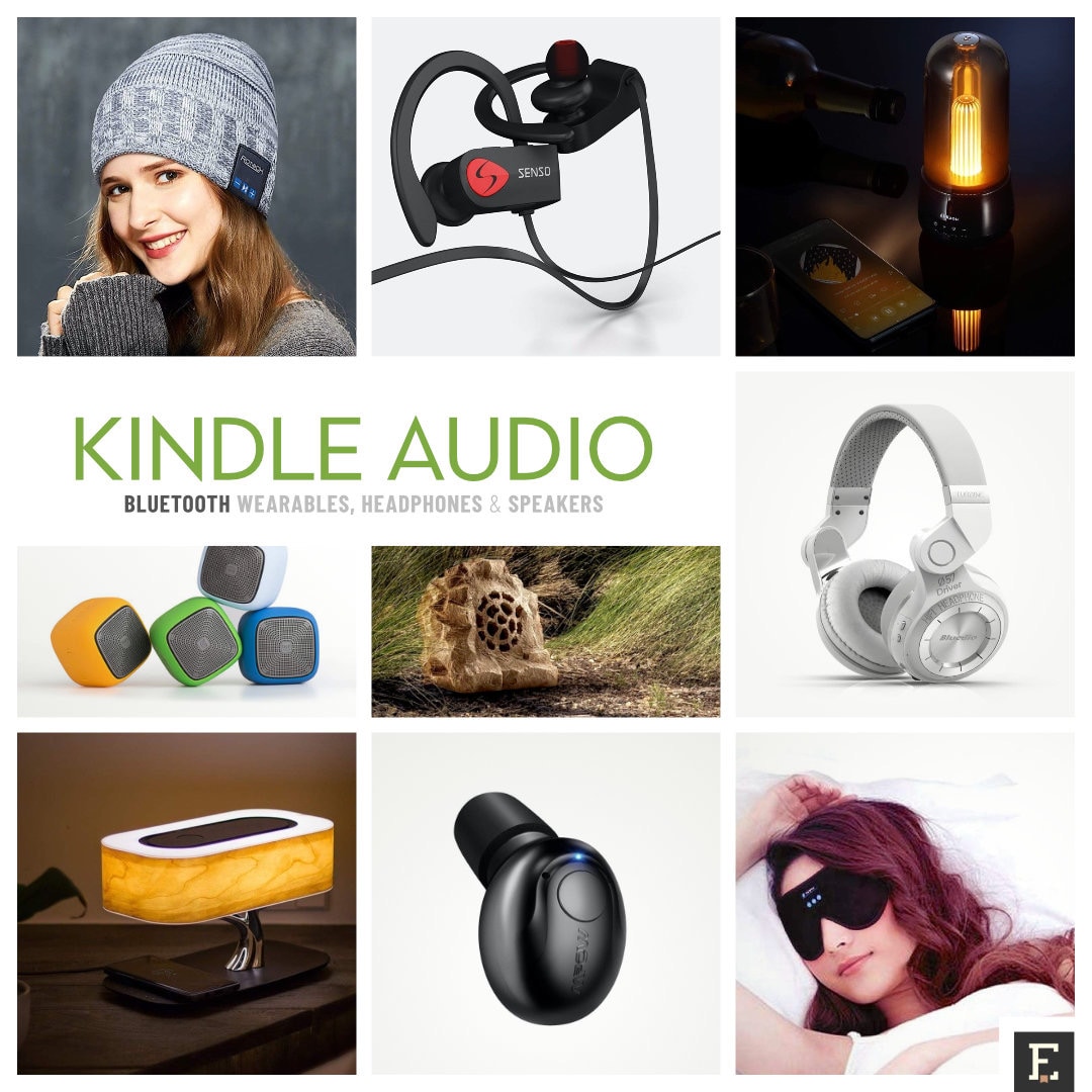 Best headphones speakers wearables for Kindle
