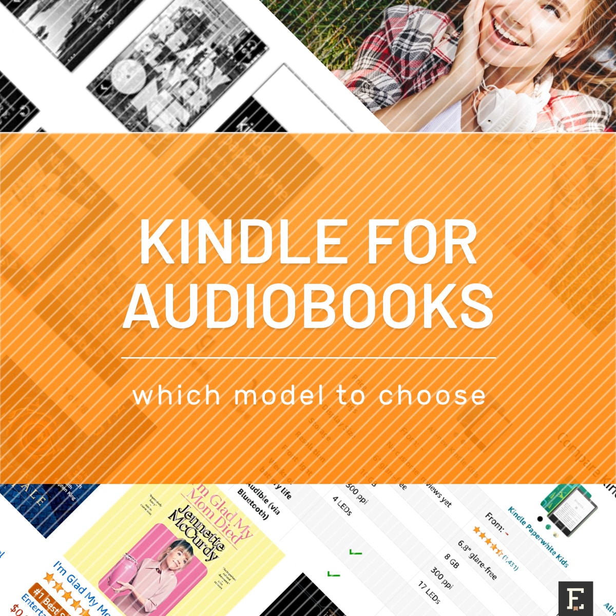 Best Kindle for audiobooks
