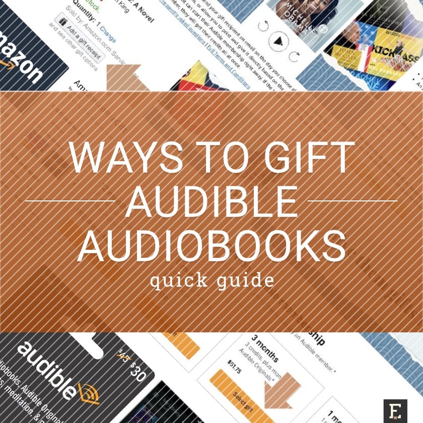 6 easy ways to gift Audible audiobooks