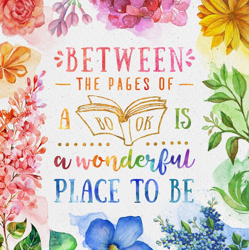 Between the pages of a book is a wonderful place to be. –Anonymous #book #quote