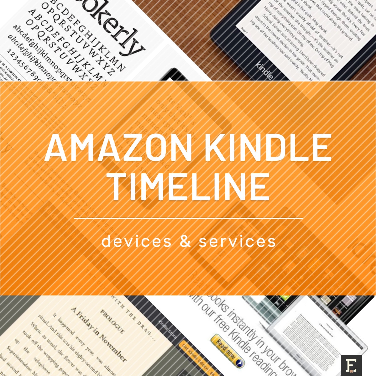 A fascinating history of Kindle devices and services