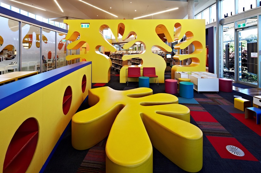 Inside Cooroy Library, Australia