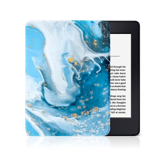 Fashionable marble gold Amazon Kindle cover