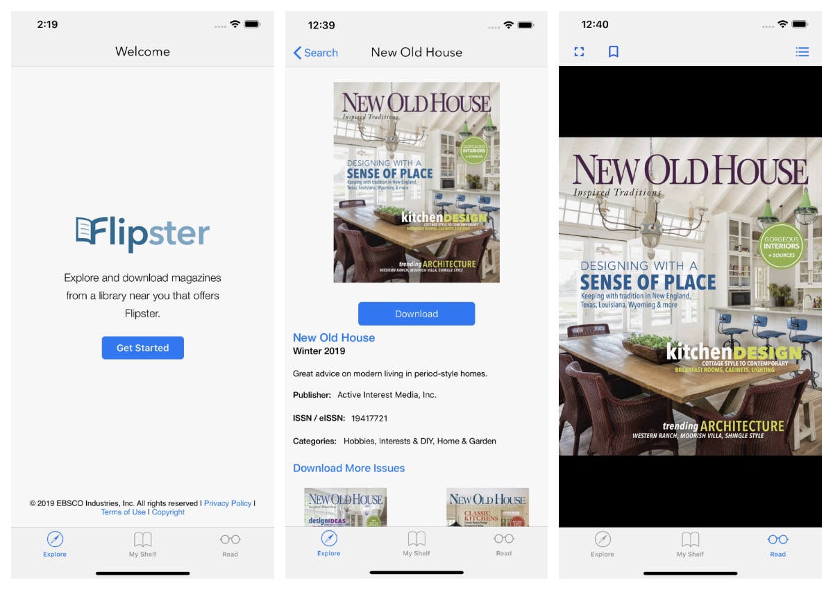 Flipster - iPad apps to borrow magazines