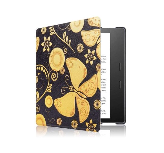 Golden butterflies Kindle Oasis ultraslim case