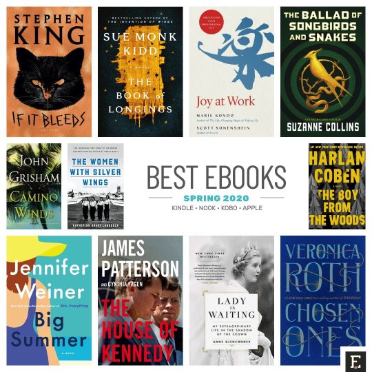 Hot new ebooks for spring 2020 - Kindle, Nook, Kobo, iPad
