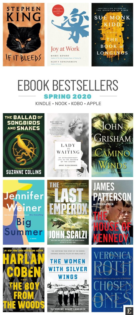 Hot new ebooks spring 2020 - Kindle, Nook, Kobo, iPad