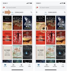 How to download book to Kindle app for iPad iPhone