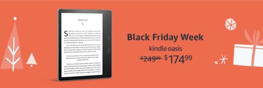 Kindle Oasis 3 deal Black Friday 2020