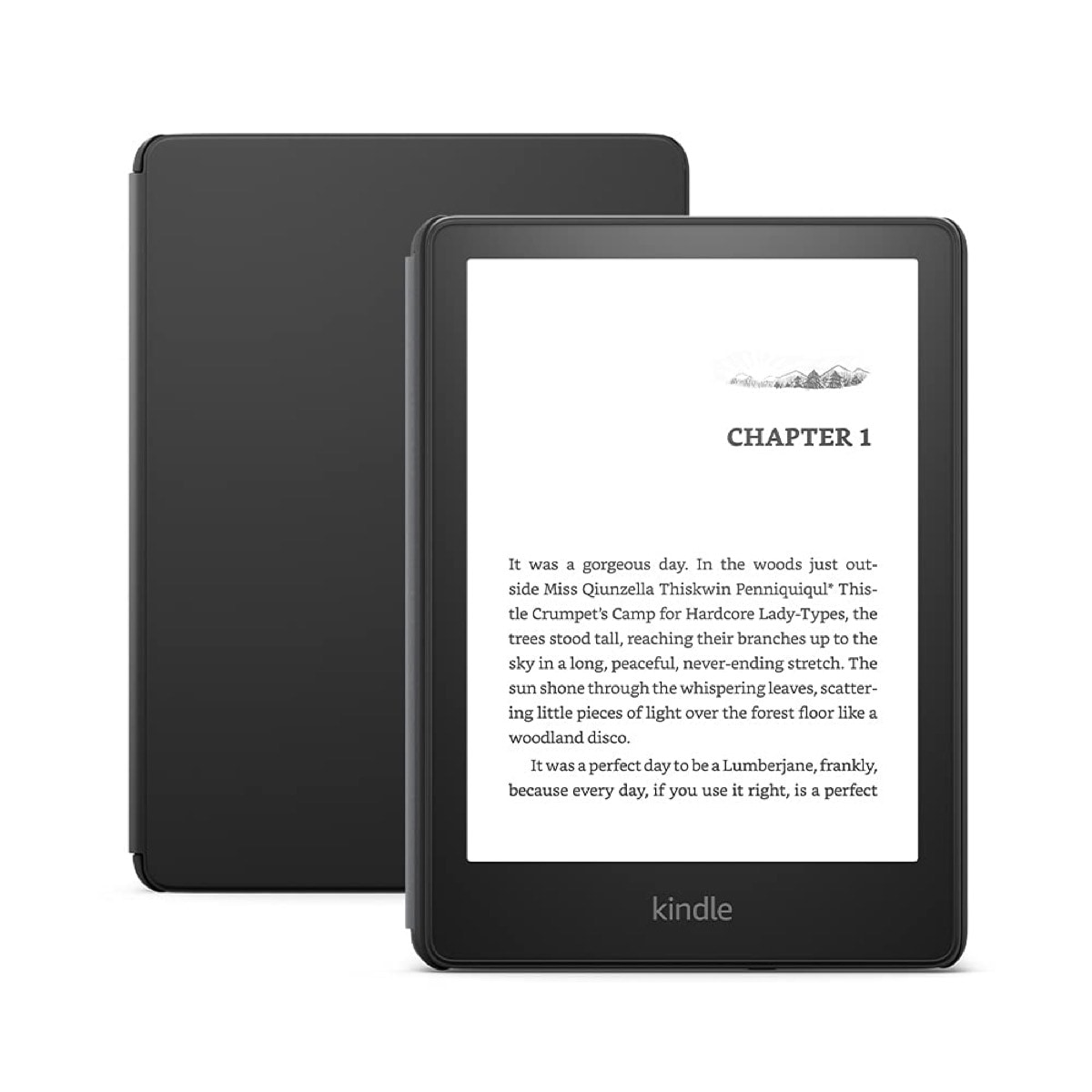 Kindle Paperwhite 5 (2021) 6.8 with black cover