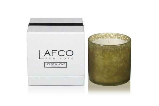 Library-scented candles: Lafco Home Collection Candles - Library