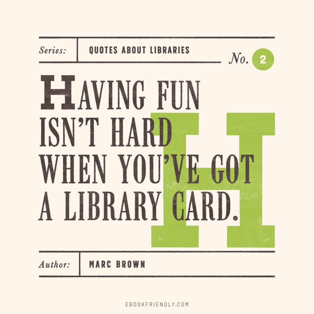 Library quote by Marc Brown