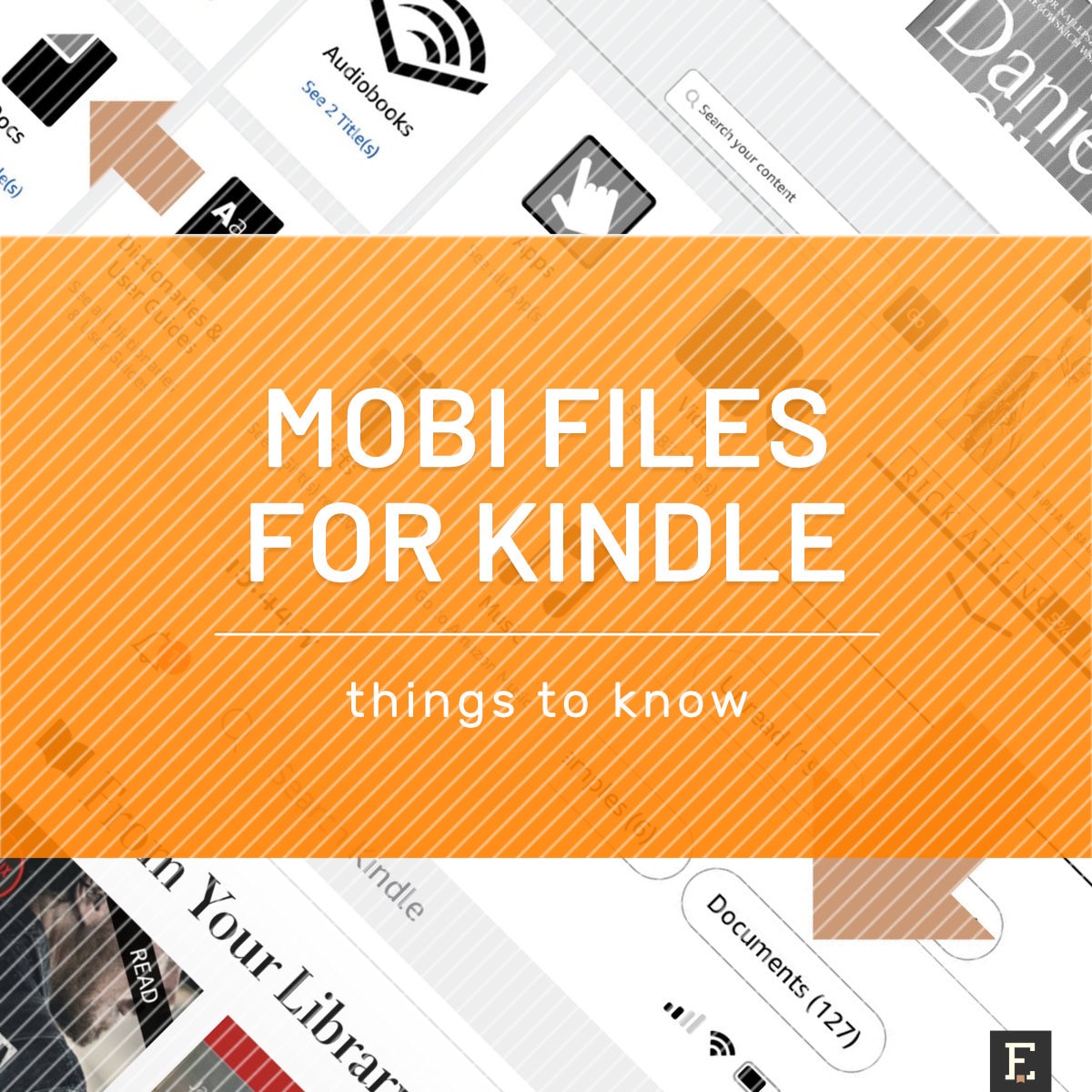 Mobi files for Kindle – things you should know