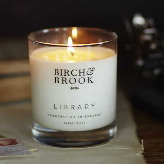 Perfect gift for book lovers - Birch & Brook Library Candle