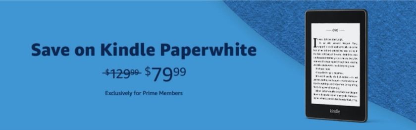 Prime Day 2020 - Kindle Paperwhite deal