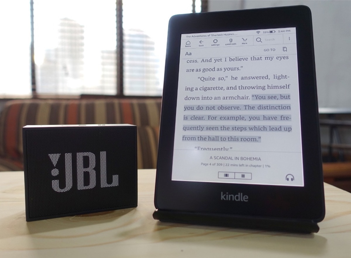 Repurpose old Kindle - use as dedicated audiobook player