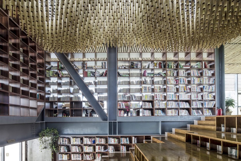 Riverside Library in Tongling, China - inside