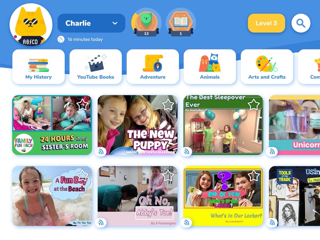 Rivet Better Reading Practice - top iPad book apps for kids