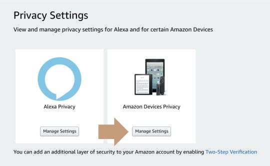 Select Amazon Devices Privacy
