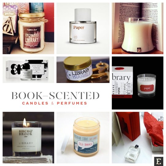 The best book-scented candles and perfumes