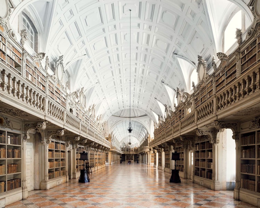 The Library of Palacio Nacional de Mafra