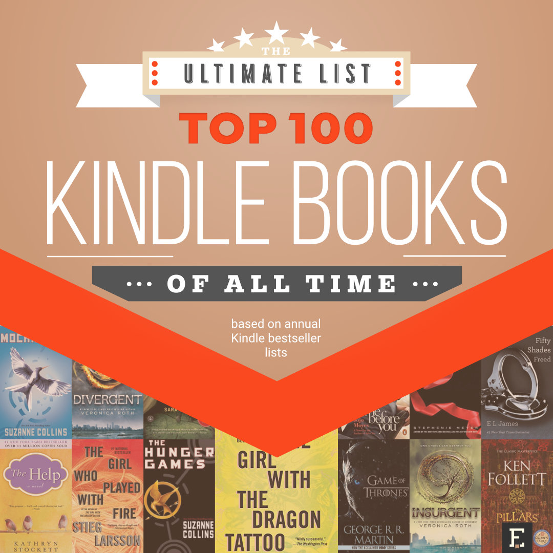 The top 100 Kindle books of all time, based on annual bestseller lists