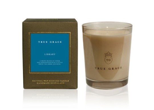 Book-scented candles: True Grace Manor Classic Library Scented Candle