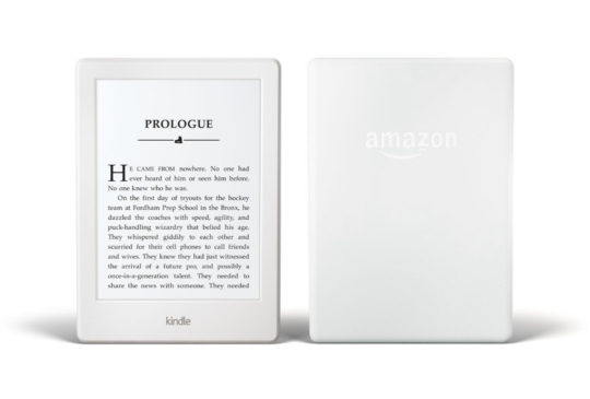 White Kindle 8 is discounted for Amazon Prime Day 2016